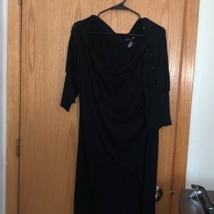 Size medium boat neck maternity dress